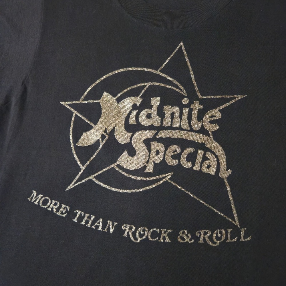 RARE Vintage 70s Midnite Special T Shirt NBC More Then Rock N Roll Size Small - Picture 2 of 5